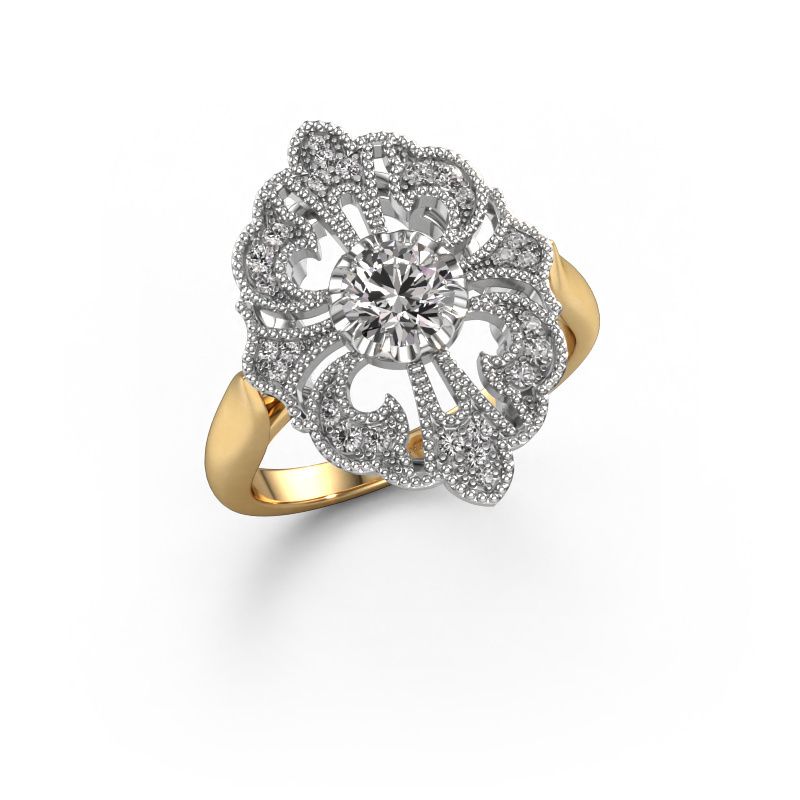 Verlobungsring Naida 585 Gold Lab-grown Diamant 0.649 crt