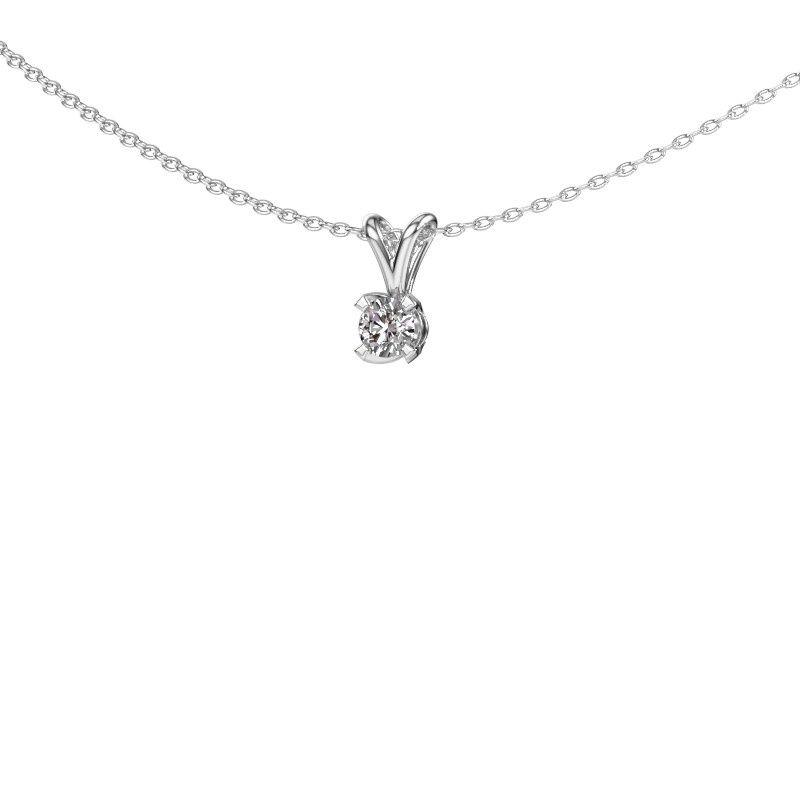 Anhänger Eva 950 Platin Diamant 0.20 crt