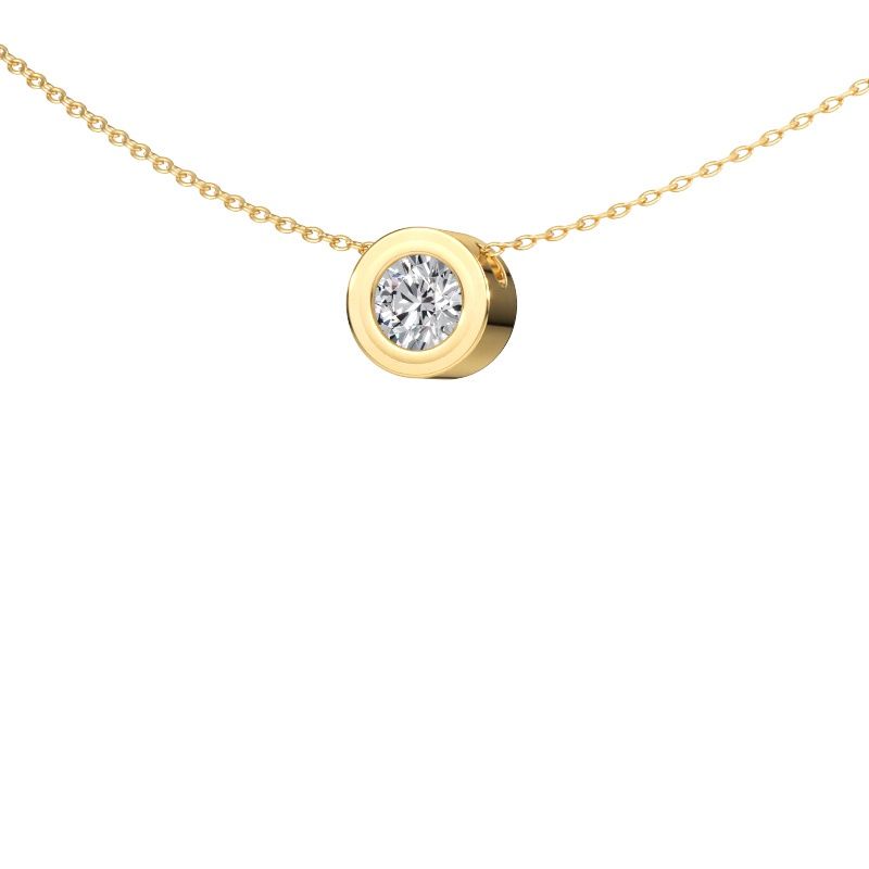 Pendant Ise 585 gold lab grown diamond 0.50 crt