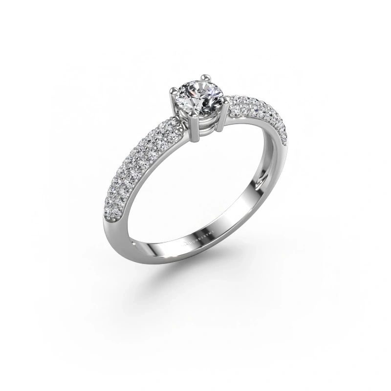 Ring Marjan 585 white gold lab-grown diamond 0.662 crt