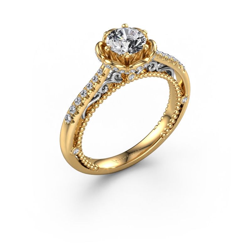 Engagement ring Abbey 585 gold diamond 0.982 crt