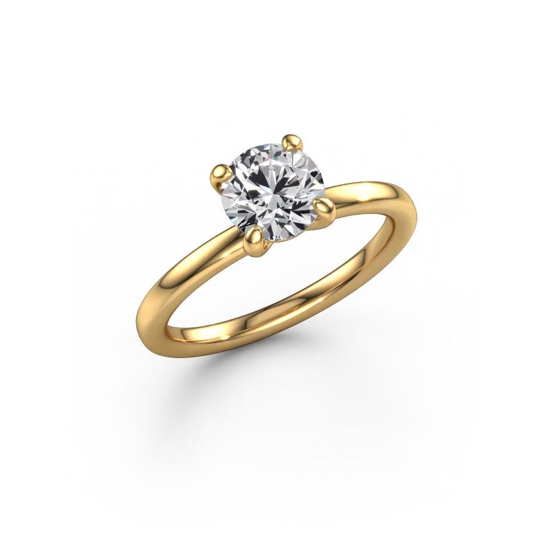 Verlovingsring Simone RND 1 585 goud lab-grown diamant 1.00 crt