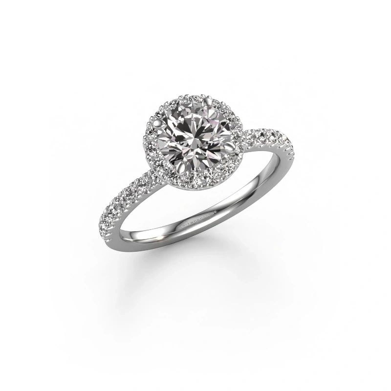 Verlobungsring Miranda RND 950 Platin Diamant 1.54 crt