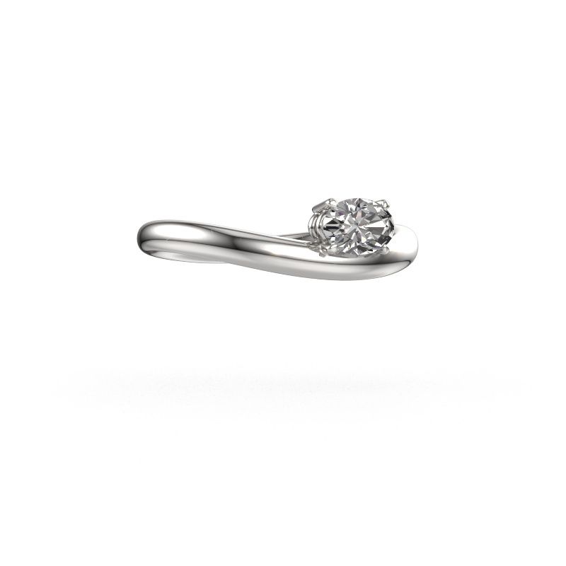Verlobungsring Floor OVL 585 Weißgold Diamant 0.40 crt