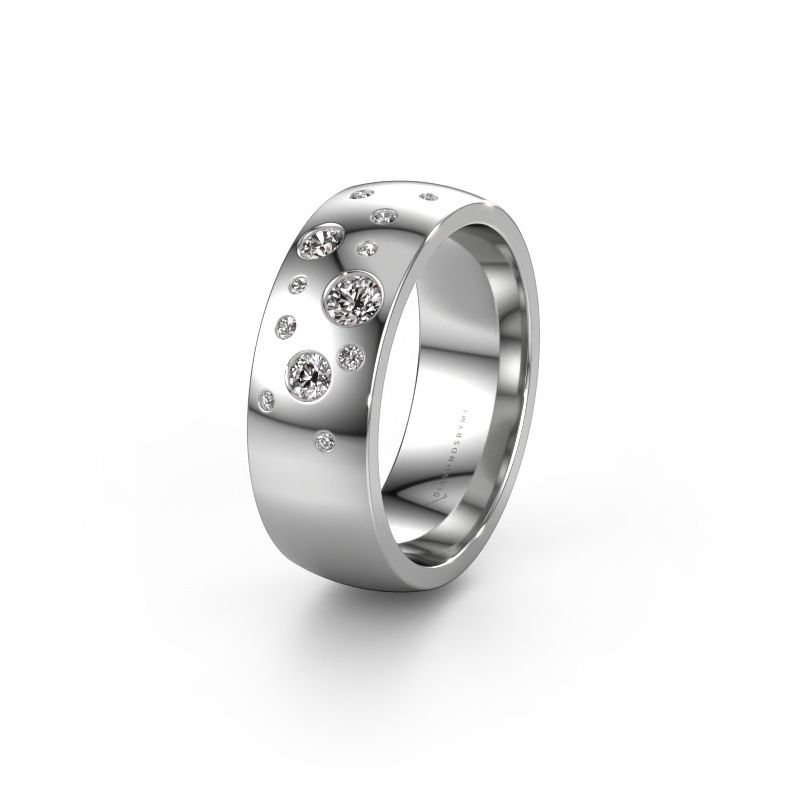 Alliance WH0141L26BP 950 platine zircone ±7x2 mm