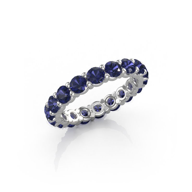 Ring Heddy rnd 3.4 585 Weißgold Saphir 3.4 mm