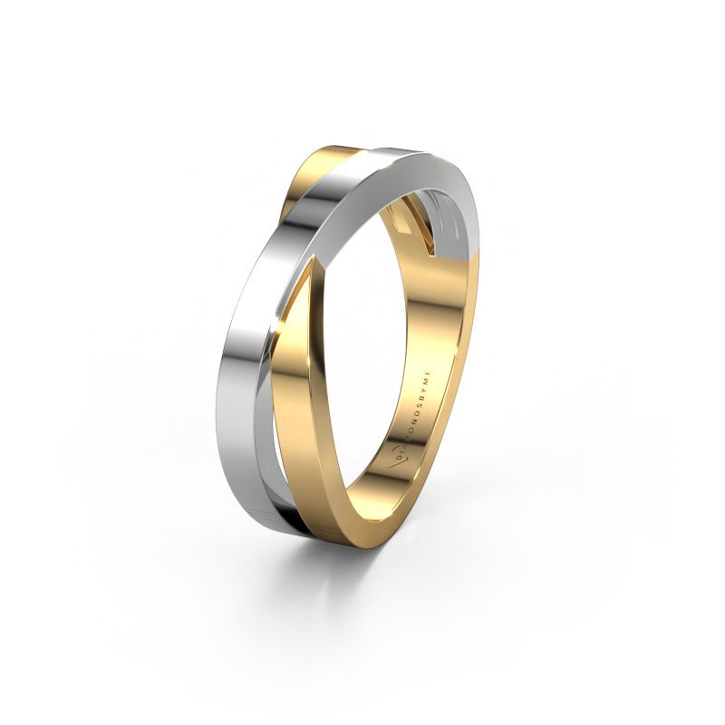 Trouwring WHM0360M 585 goud ±6x2.6 mm