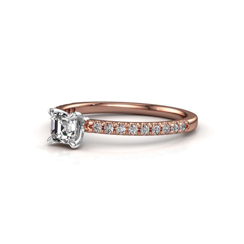 Image of Engagement Ring Crystal Assc 2<br/>585 rose gold<br/>Diamond 0.53 crt