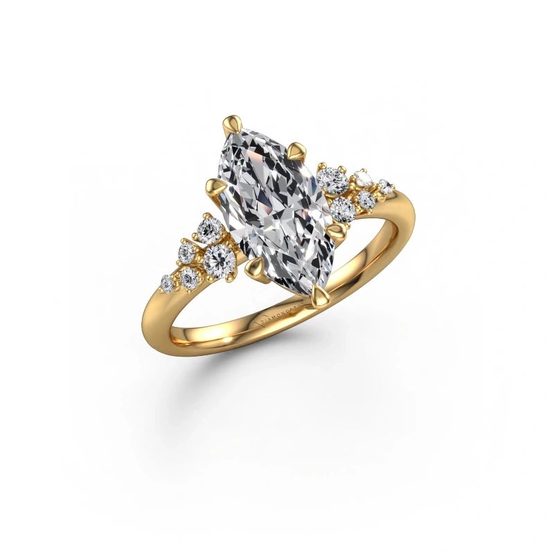 Engagement ring Royce MRQ 585 gold diamond 2.00 crt