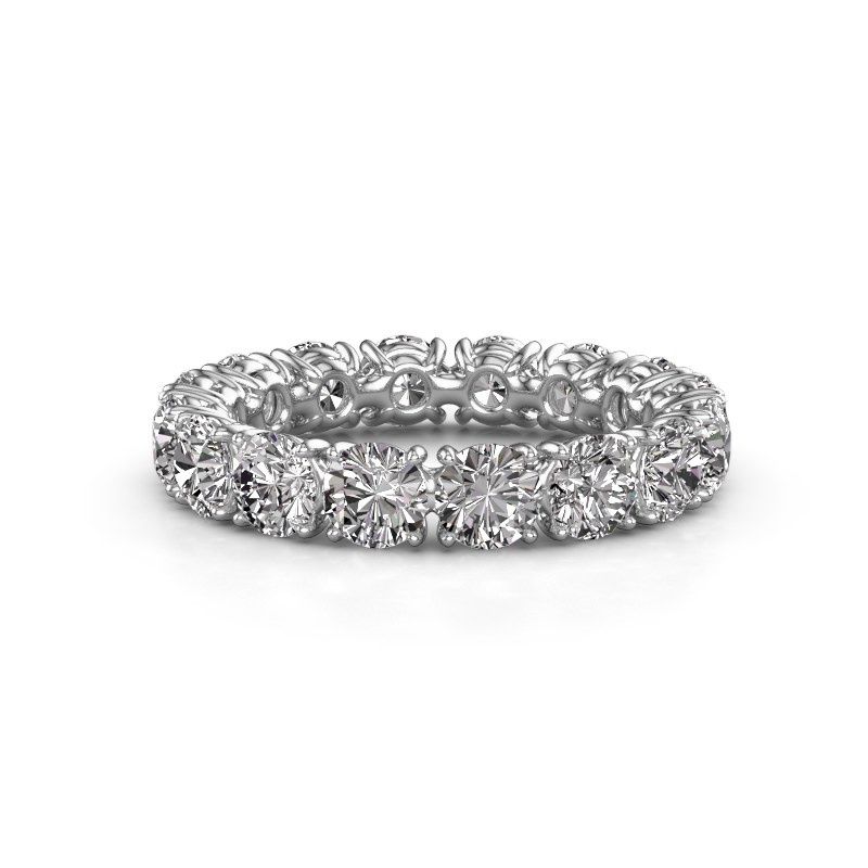Bild von Vorsteckring vivienne 4.0<br/>585 Weißgold<br/>Zirkonia 4 mm