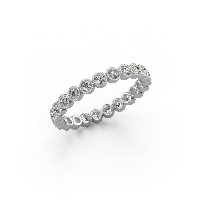 Ring Mariam 0.03 950 platinum lab-grown diamond 0.660 crt
