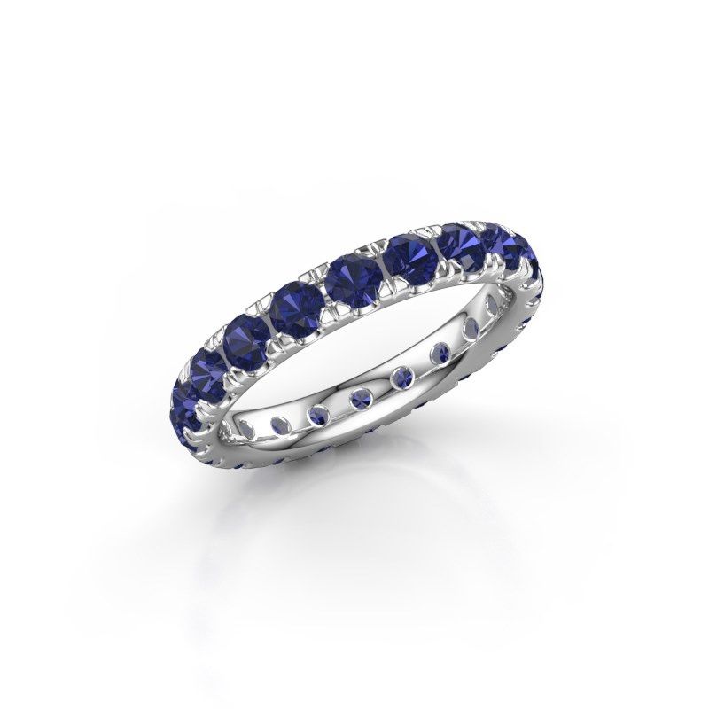 Image of Stackable Ring Jackie 3.0<br/>585 white gold<br/>Sapphire 3 mm