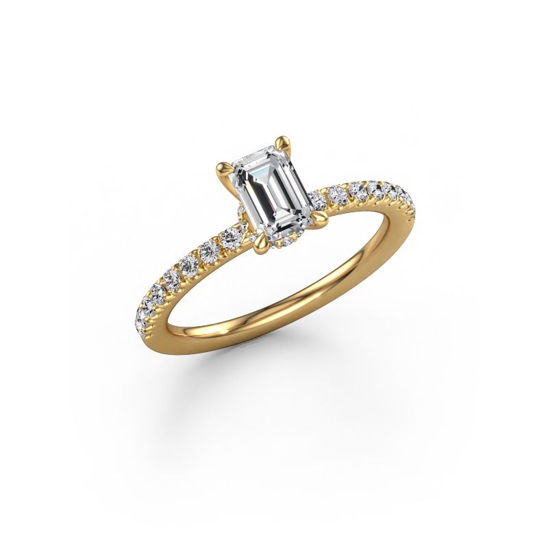 Verlovingsring Crystal EME 4 585 goud diamant 1.00 crt