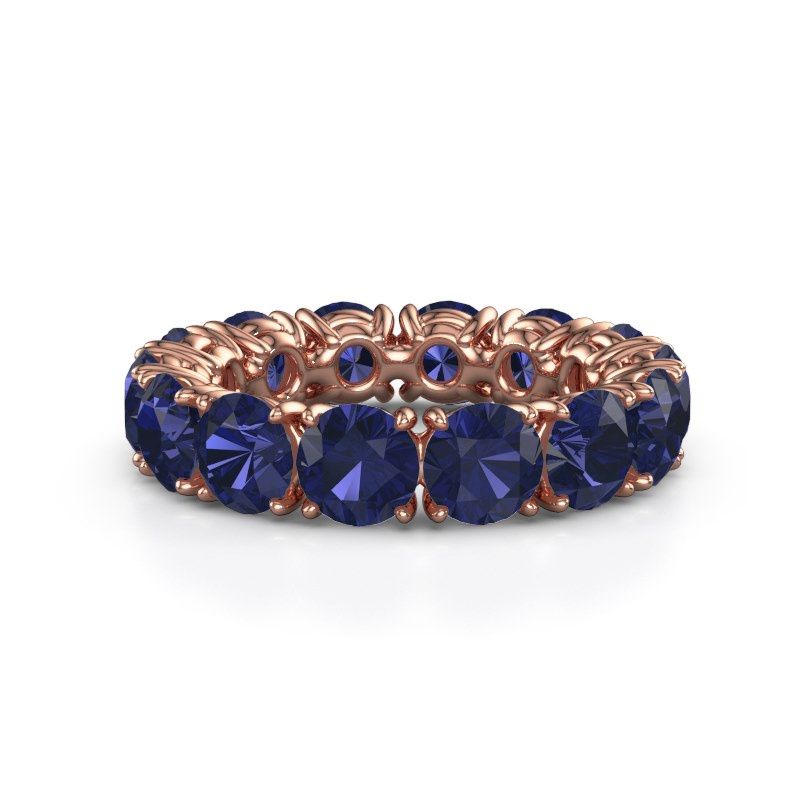 Bild von Ring vivienne 5.0<br/>585 Roségold<br/>Saphir 5 mm