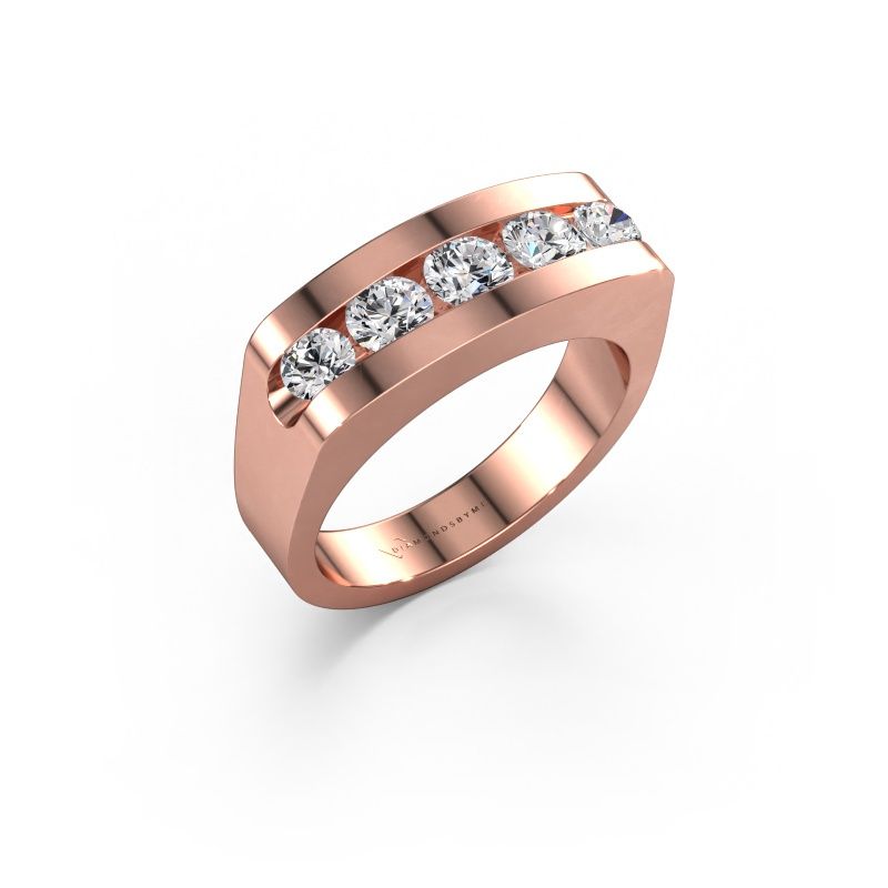 Herrenring Richard 585 Roségold Lab-grown Diamant 1.110 crt