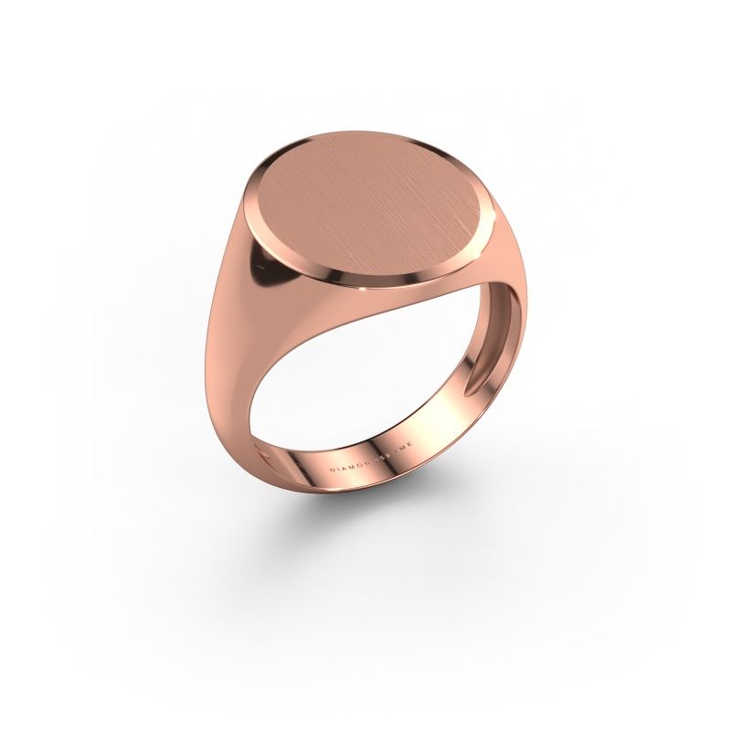 Signet ring Sven 5 light 585 rose gold