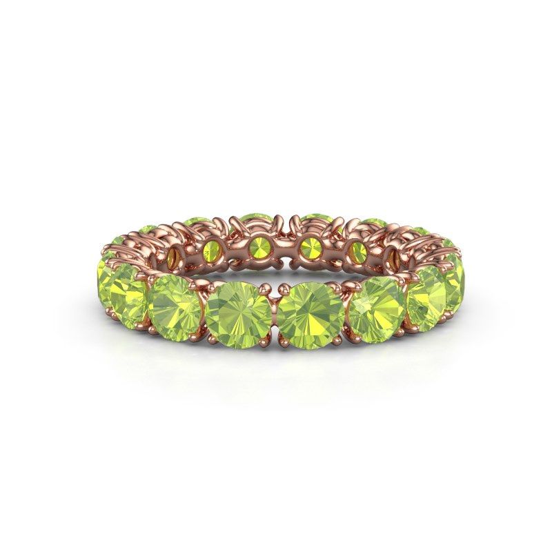 Bild von Vorsteckring vivienne 4.0<br/>585 Roségold<br/>Peridot 4 mm