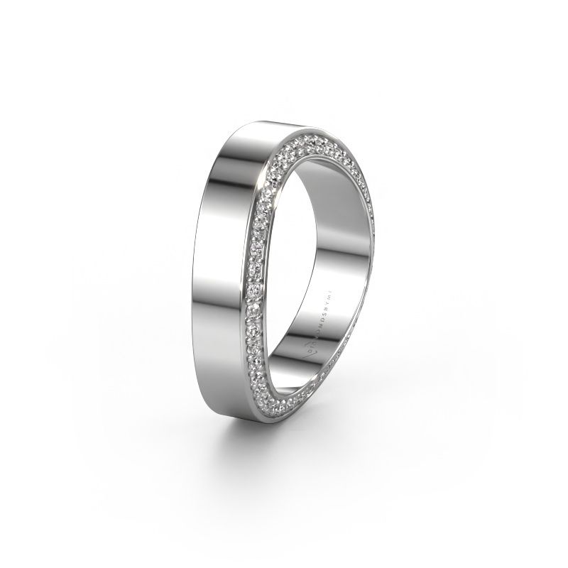 Wedding ring WH2027BM 950 platinum lab-grown diamond 0.330 crt ±5x2.2 mm