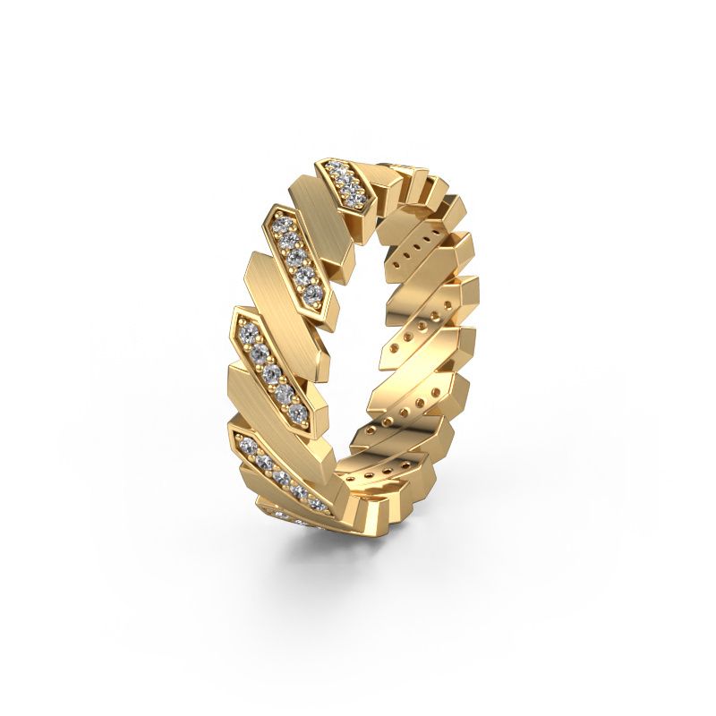 Ehering WH2036L 585 Gold Diamant ±7x2.2 mm