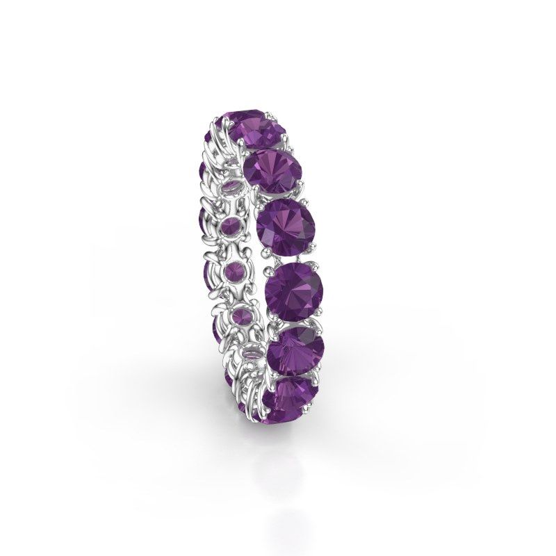 Bild von Ring vivienne 4.2<br/>585 Weißgold<br/>Amethyst 4.2 mm