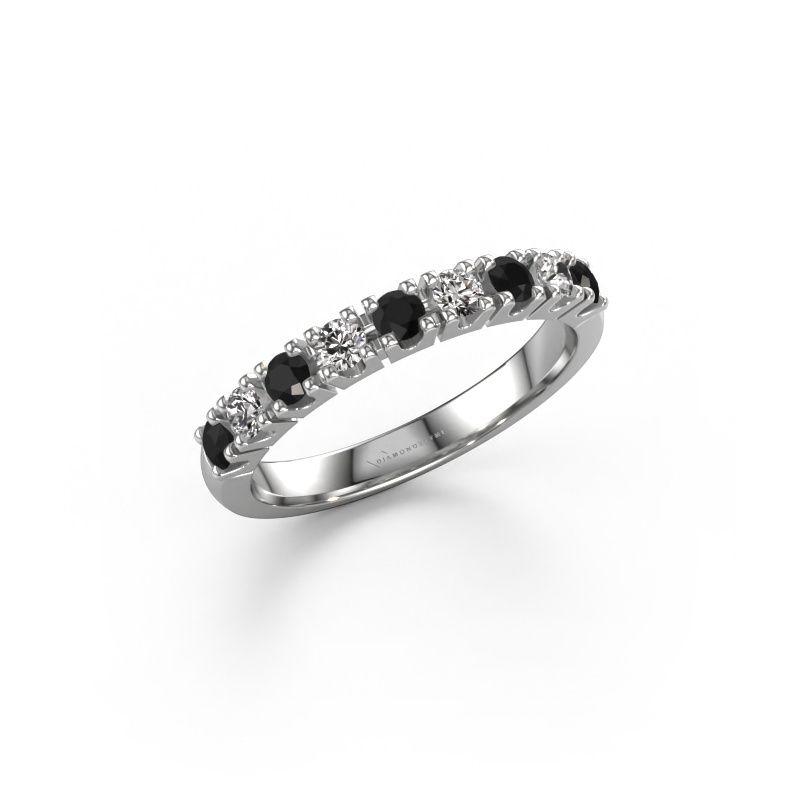 Ring Rianne 9 950 platinum black diamond 0.55 crt