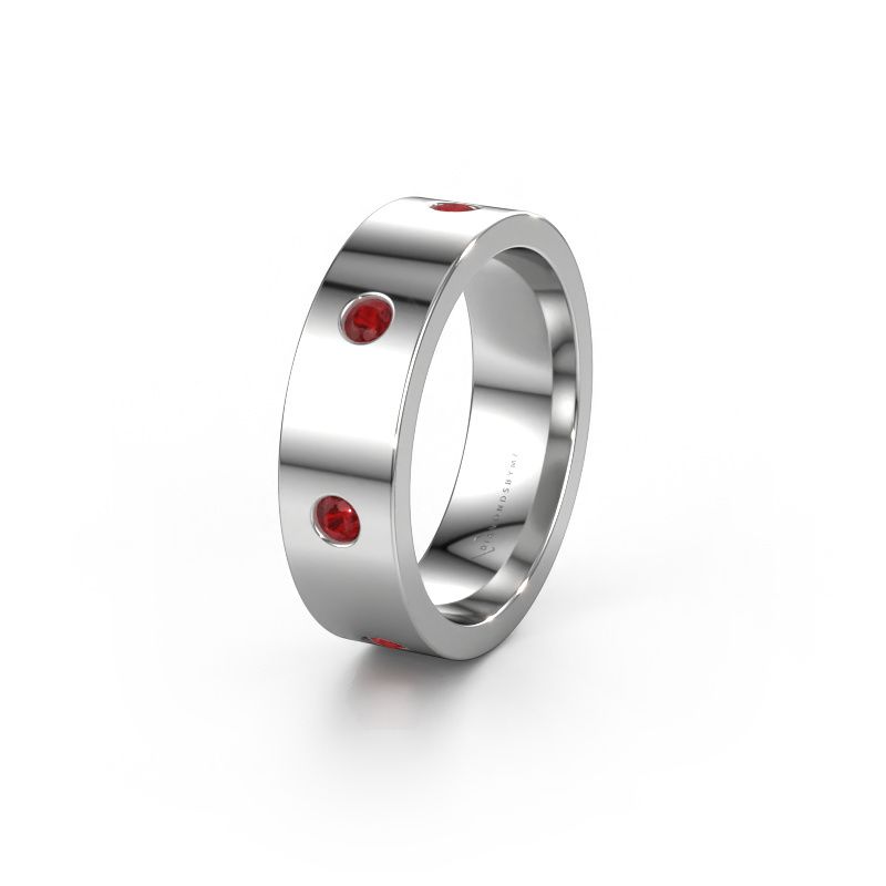 Alliance WH0105L16BP 950 platine rubis 2.4 mm ±6 x 2 mm