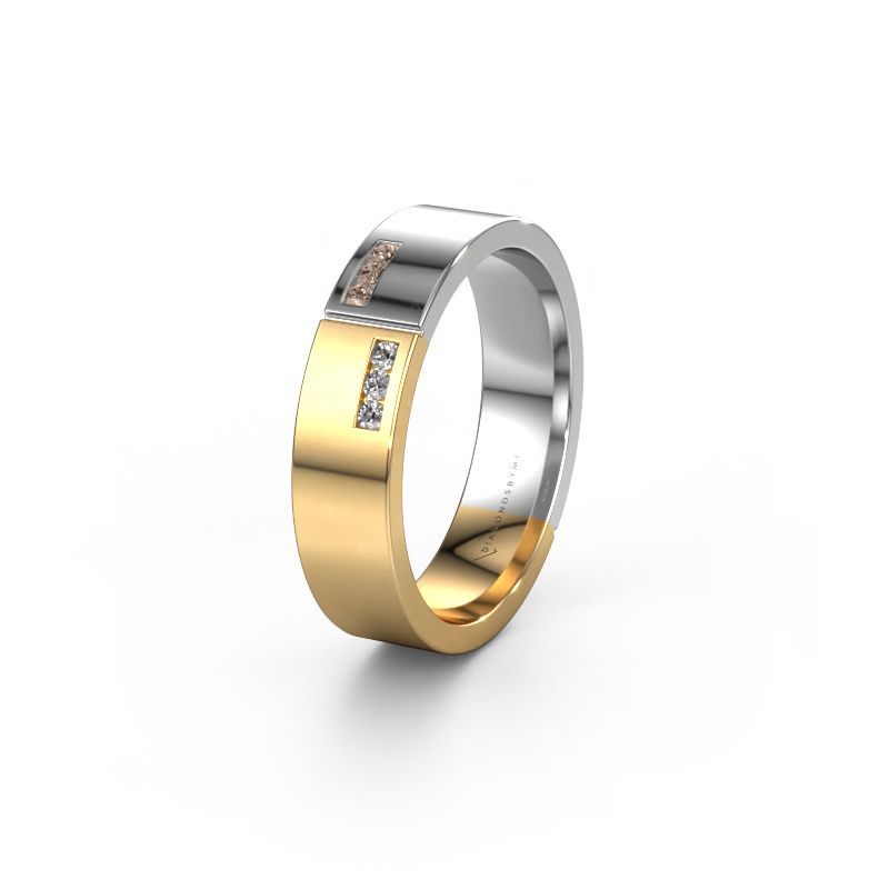 Ehering WH1106L15AP 585 Gold Braun Diamant ±5x1.7 mm