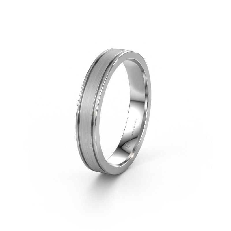Wedding ring WH0600M14AM 950 platinum ±4 x 1.7 mm