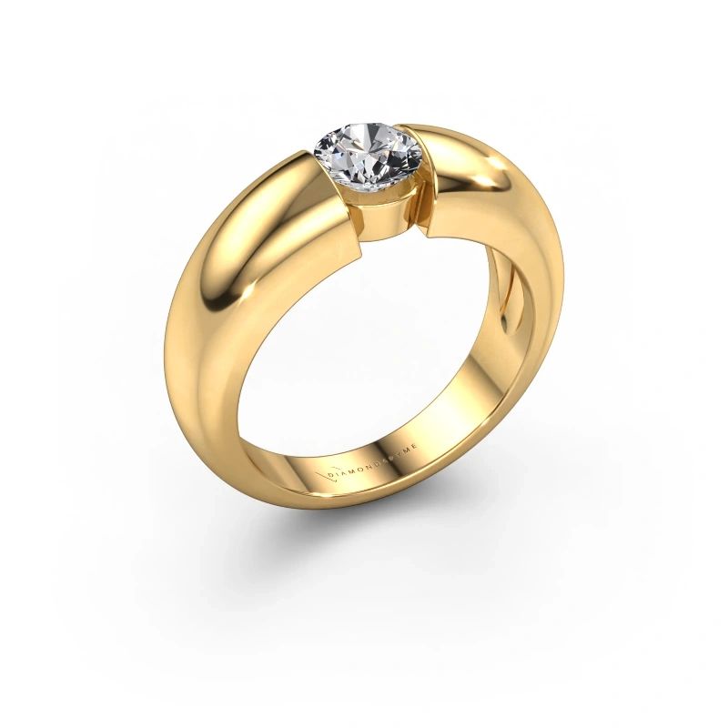 Engagement ring Amelia 585 gold lab grown diamond 0.70 crt