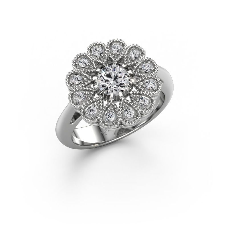 Forlovelsesring Kaat 950 platina lab-diamant 0.680 crt