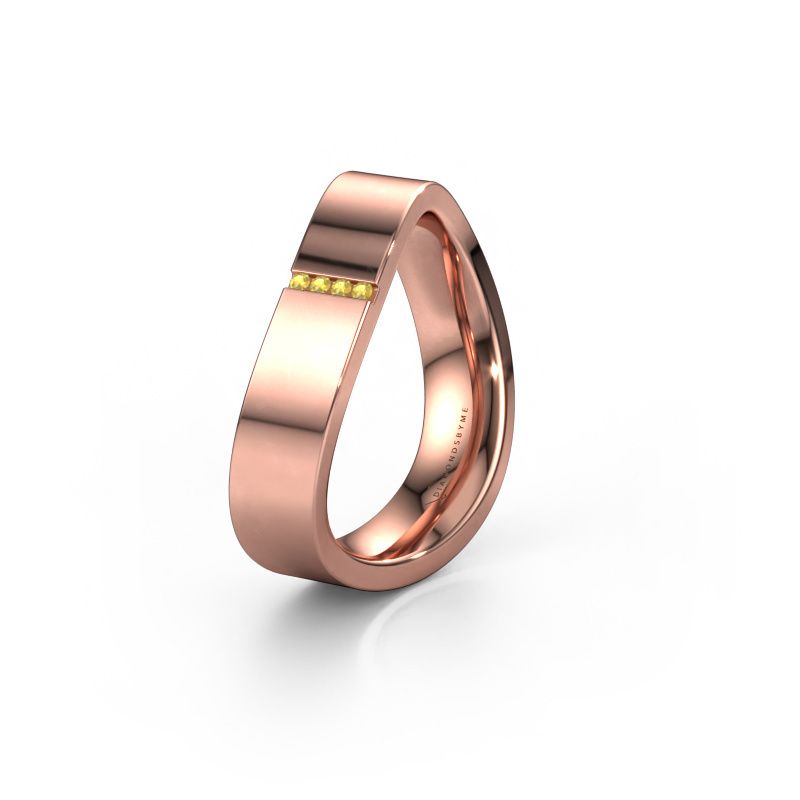 Alliance WH2046LP 585 or rose saphir jaune ±5x2.2 mm