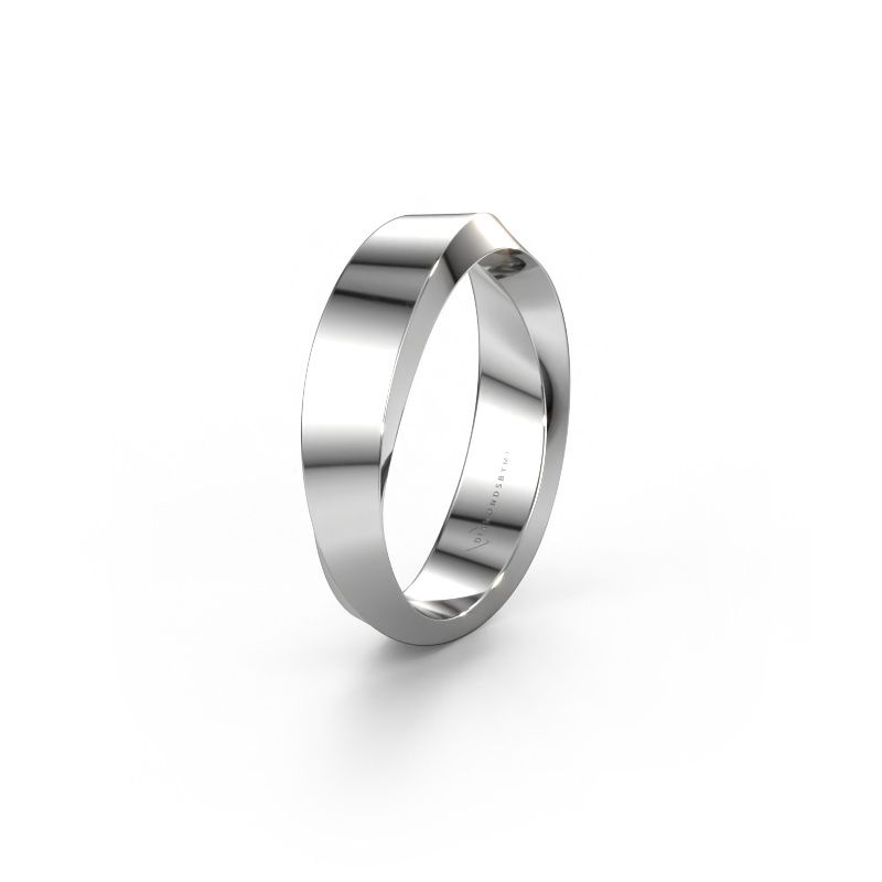 Wedding ring WH2232L15E 585 white gold ±0.18x0.09in