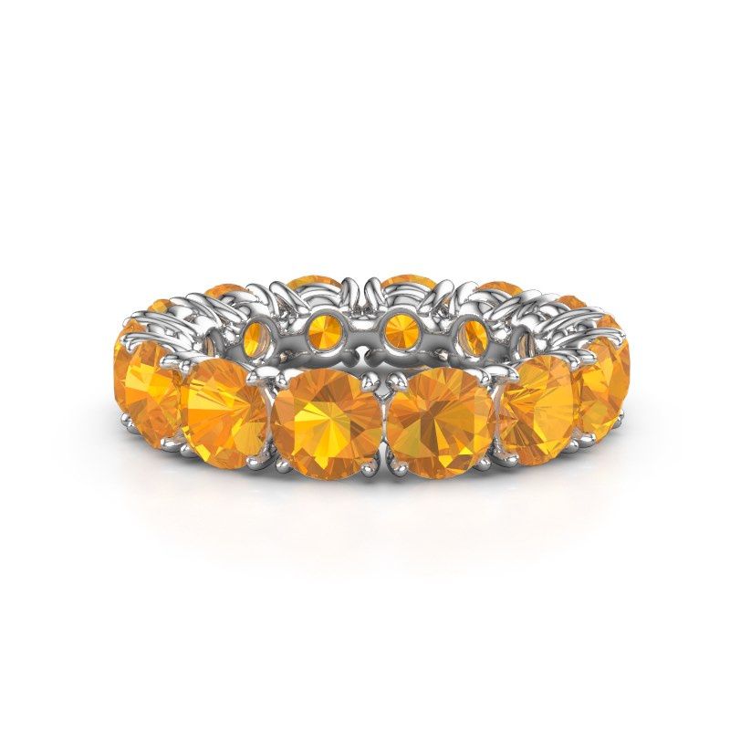Bild von Ring vivienne 5.0<br/>950 Platin<br/>Citrin 5 mm