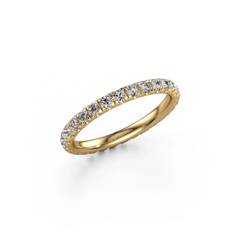 Stackable ring Jackie 2.0 585 gold lab-grown diamond 0.87 crt