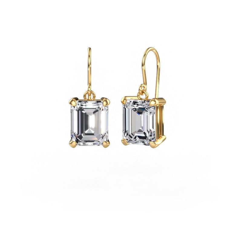 Hengende øredobber Laurie EME 1 585 gull lab-diamant 10.42 crt