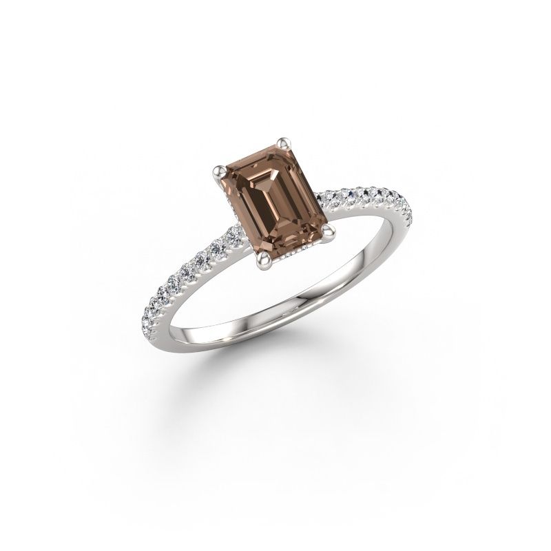Verlobungsring Sophie EME 585 Weißgold Braun Diamant 1.84 crt