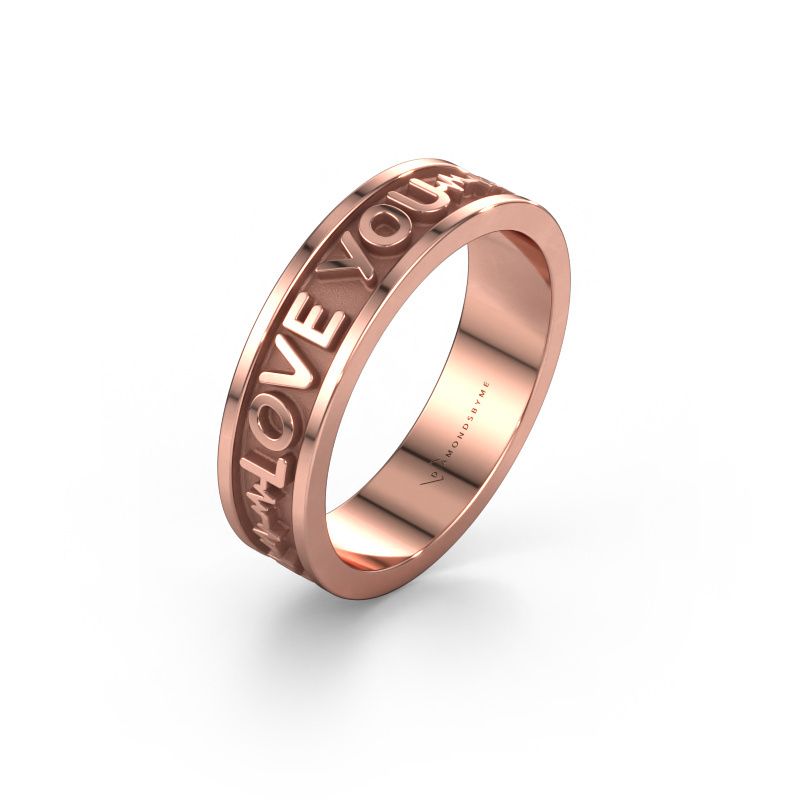 Ehering Namering 3 585 Roségold ±6x1.7 mm