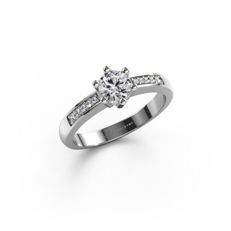 Verlobungsring Luna 2 950 Platin Lab-grown Diamant 0.50 crt
