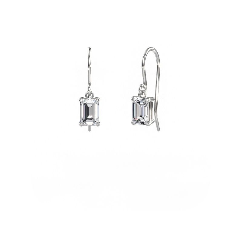 Oorhangers Laurie EME 1 950 platina lab-grown diamant 3.00 crt