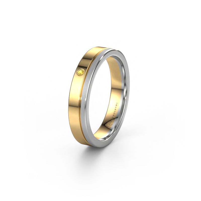 Friendship ring WH0301L14APM 585 gold yellow sapphire ±4x1.7 mm