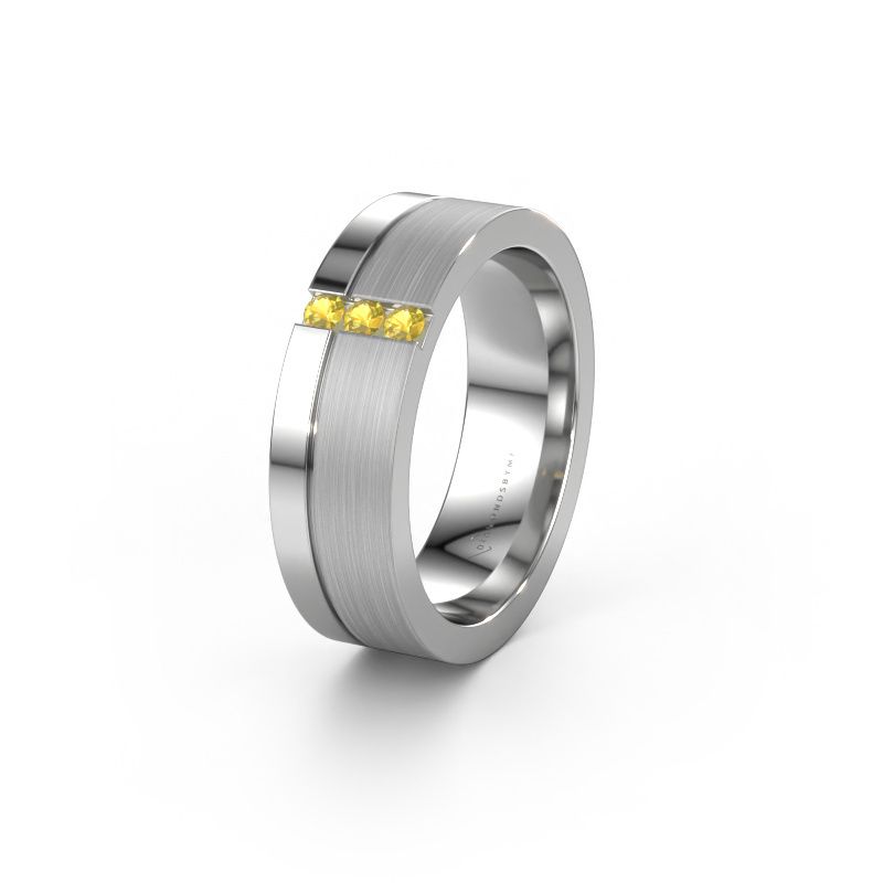 Alliance WH0327L16B 950 platine saphir jaune ±6 x 2 mm