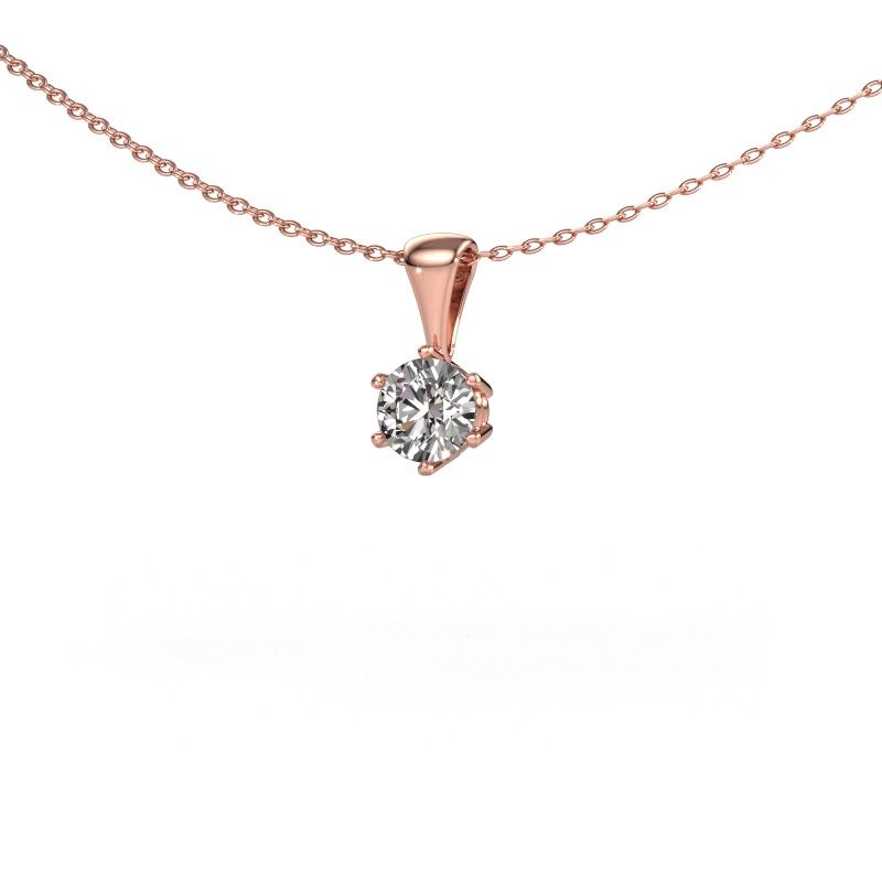 Necklace Fay 585 rose gold diamond 2.00 crt