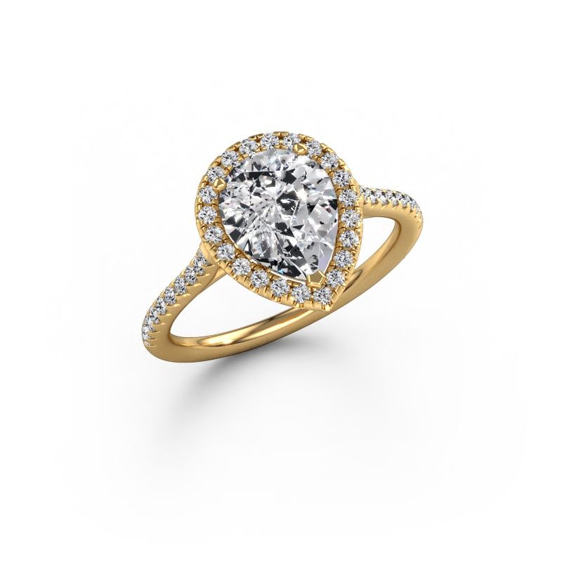 Engagement ring Seline per 2 585 gold diamond 1.815 crt