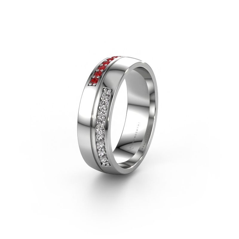 Alliance WH0213L26AP 950 platine rubis ±6x1.7 mm