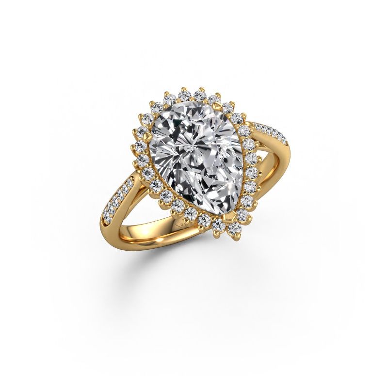Engagement ring Tilly per 2 585 gold lab grown diamond 3.00 crt