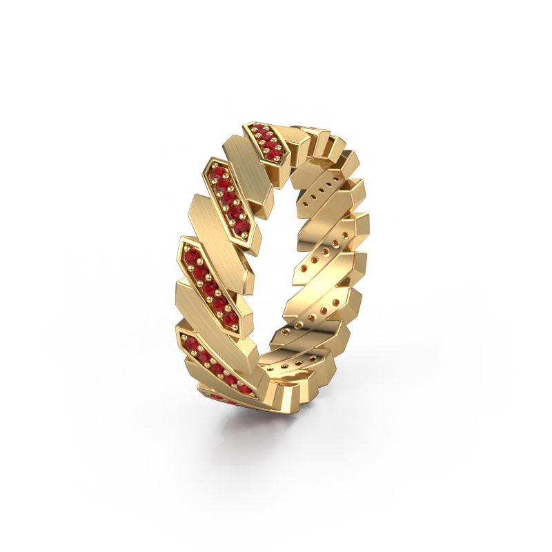 Bague de mariage WH2036L 585 or jaune rubis ±7x2.2 mm