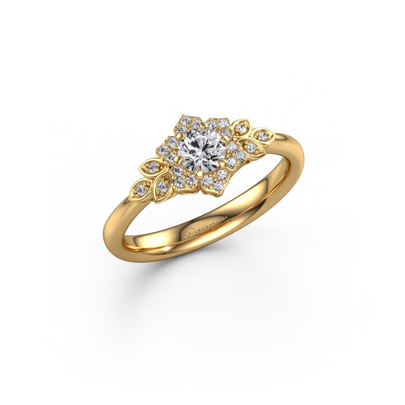 Verlovingsring Tatjana 585 goud lab-grown diamant 0.42 crt