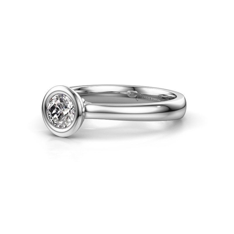 Afbeelding van Verlovings ring Kaylee 950 platina diamant 0.30 crt
