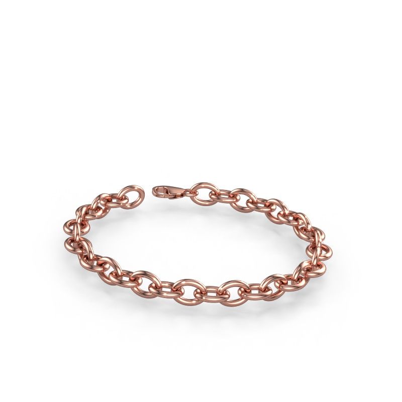 Candy Armband Oval link 3 9.0 585 Roségold