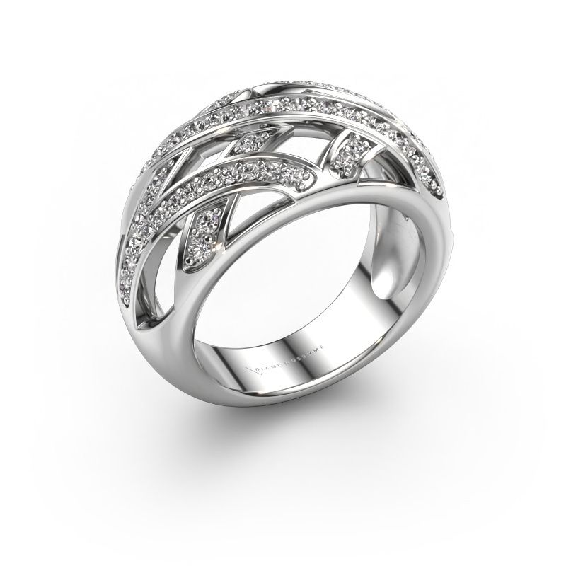 Ring Yinthe 585 white gold lab grown diamond 0.60 crt
